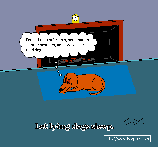 Lying Dogs Sleep